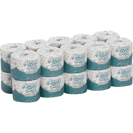 Angel Soft Bathroom Tissue, White, 20 PK GPC16620
